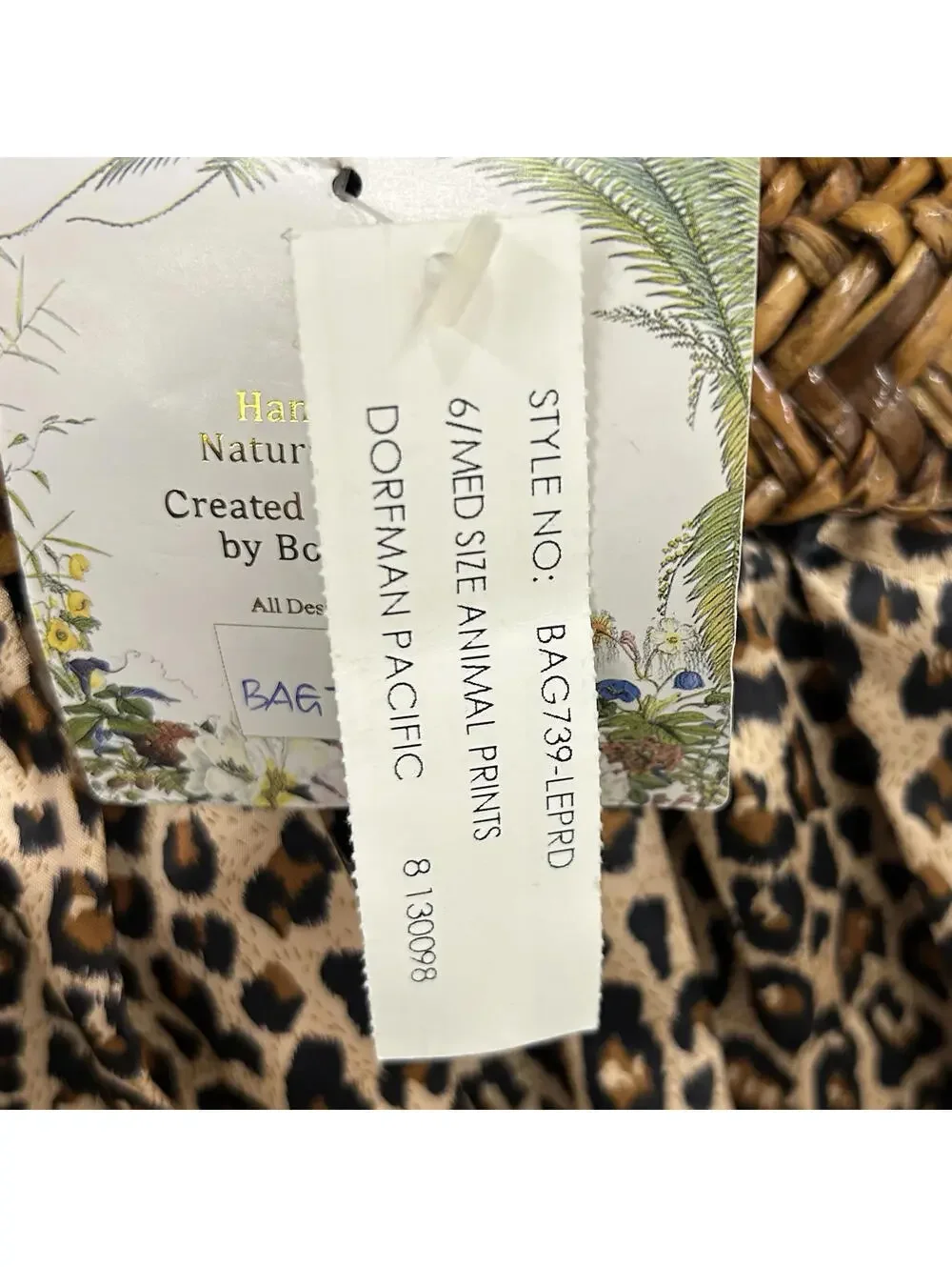 Cappelli By Bonnie Rubel Cheetah Print Bag